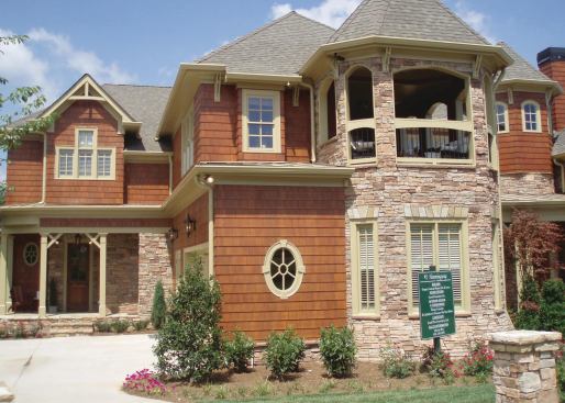 Nichiha.



A longer version of the company’s fiber-cement shake siding, Sierra Premium Shake Plus boards measure 9 inches high and 9 feet 3 inches long, translating into faster installation times. The boards offer the look of cedar shakes with a deep cedar grain, but are low-maintenance. The panels, which contain 20% recycled content, are factory-primed on all six sides and come in seven colors. 866.424.4421. www.nichiha.com.