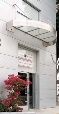 The main entrance 