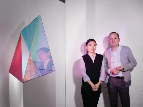 Jing Liu and Florian Idenburg, the founders of the New York firm SO-IL. 