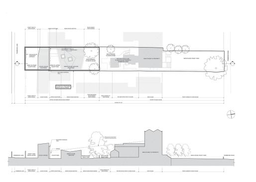 Site plan and context. 