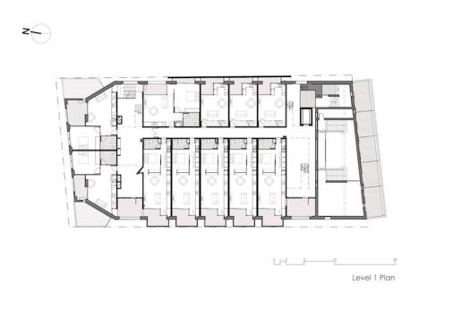The project's second floor plan.
