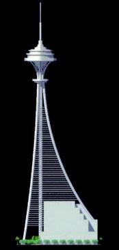 A 1,550-foot-high tower by Rodriguez Design Group