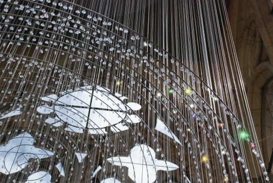 A detail from White Dome. 