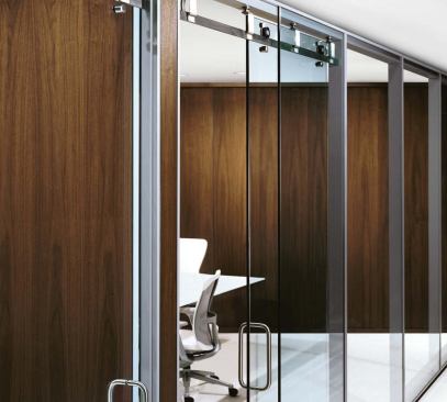 Modular wall systems such as Haworth's LifeSPACE offer environmentally intelligent alternatives to the traditional stud wall.