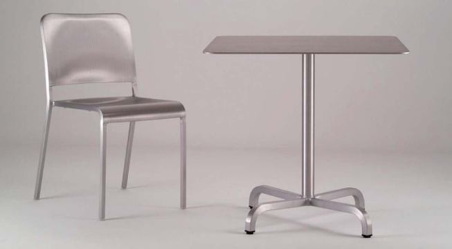 20-06 collection

Emeco

www.emeco.net

All-aluminum stacking chairs, armchairs, stools, bar tables, and standard tables available

Constructed with 80 percent recycled content

Multiple back and seat options

Designed by Foster + Partners