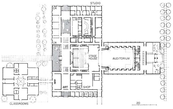 The building plan.