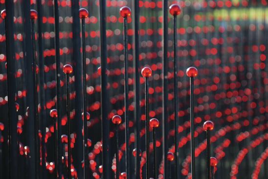 A detail from Red Bowl. 