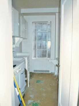 The old kitchen was a separate space.