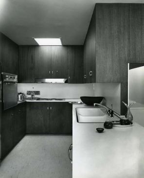 The original kitchen.