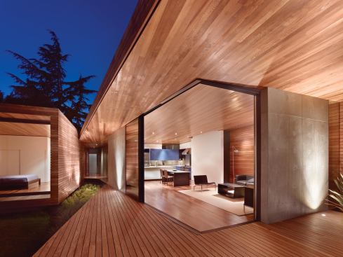 The Bal House is an addition to and remodel of a residence in Menlo Park, Calif., by Terry & Terry Architecture.