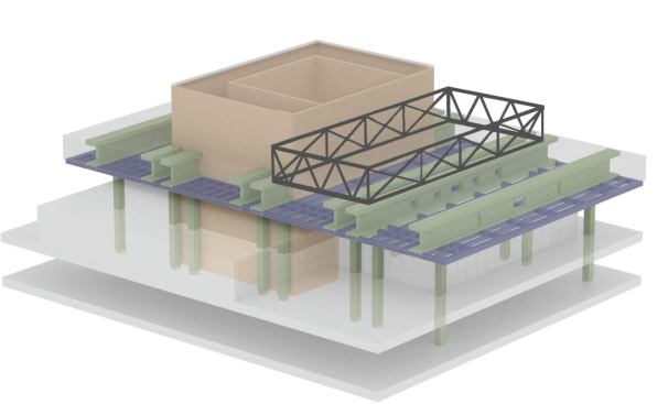 Black box truss diagram.