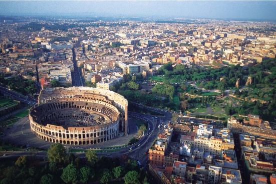 Social stratification: The Colosseum's four tiers of spectator seating inverted the class structure of Roman society, with top-ranking senators getting the lowest, closest tier; knights occupying the secondlowest; ordinary citizens above them; and the poor and slaves at the top. 