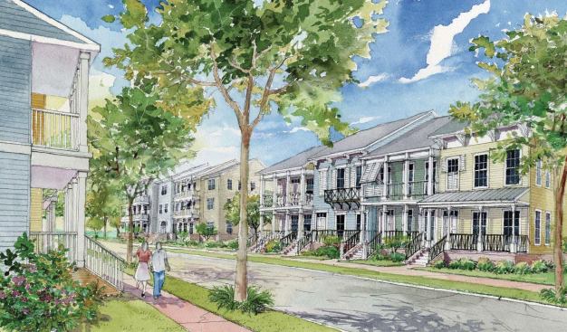 2013 RADA / Affordable Housing / Merit Award: Columbia Parc at Bayou District, New Orleans / JHP Architecture/Urban Design and Broadmoor Design Group 