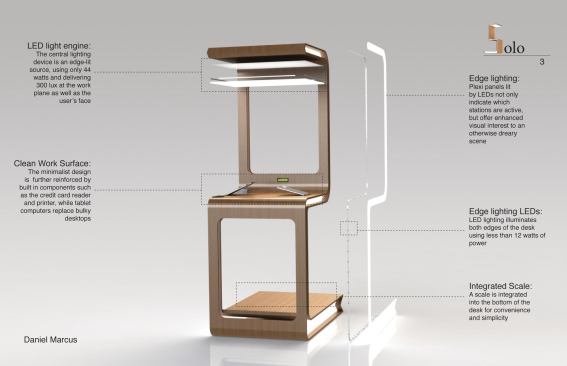 RBT Competition Special Citation Award for Innovative Concept: Aileron by Daniel Marcus, Rensselaer Polytechnic Institute