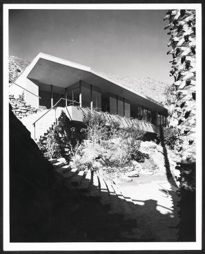 Tennis Club, Palm Springs, Calif., 1947

Williams partnered with architect A. Quincy Jones (a former employee of his) on the renovation and expansion of the Tennis Club in Palm Springs, a project now seen as a significant example of California Modernism. Jones and Williams went well beyond the original remit to renovate the clubs kitchen and swimming and tennis areas: They added a new main dining room, a cocktail lounge, and more spaces, driving the cost from $60,000 up to $250,000.