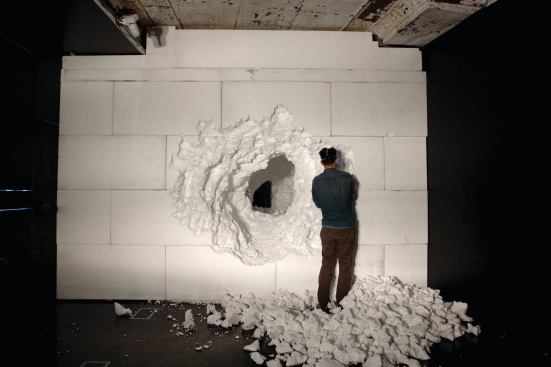 New York City’s Storefront for Art and Architecture is known for continually reinventing its Soho space. This spring the gallery commissioned Snarkitecture, the artist Daniel Arsham and architect Alex Mustonen, to create DIG.