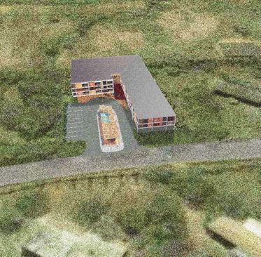 Located on a street lined with embassies and near the main airport, the upscale complex will be a good testing ground for use of Pozzoghana on a commercial scale. Permits are in place; the project should break ground in the coming months.