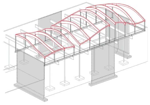Laminated, CNC-beveled beams