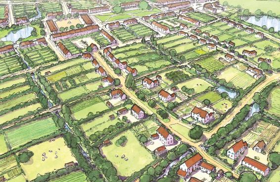 International projects, such as a regional plan for the county of Hertfordshire, England, account for a growing percentage of the firm’s workload.