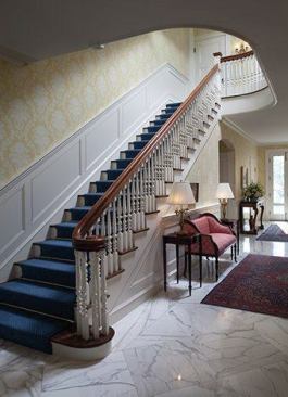 The 1890s section of the house was completely renovated inside and out to restore the home’s original character.