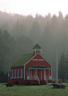 1894, Schoolhouse, Stone Lagoon, Calif.