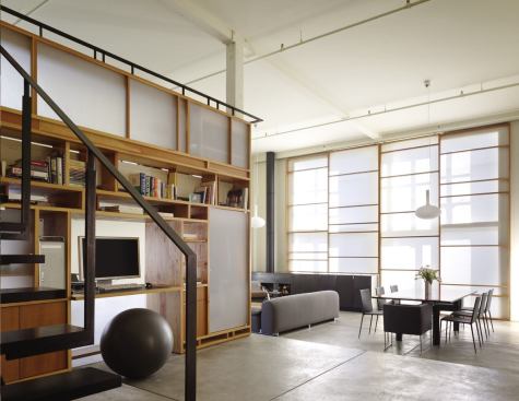 Residential Architect  2009 RADA  Losa Loft, San Francisco  Architectural Interiors / Grand