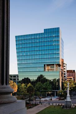 Main + Gervais Office TowerArchitect: DudaPaine Architects, Durham, N.C.

Completion: 2010.

Brief: $37.5 million, 18-story office and retail high-rise whose southern façade reflects the state capitol, with a two-story terrace and a six-story parking deck.