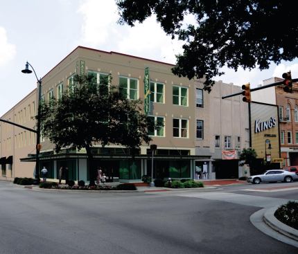 Mast General Store

Architect: Garvin Design Group, Columbia.

Completion: 2011.

Brief: 42,000-s.f. renovation of historic 1920s Louries Building into a Mast General Store and two stories of apartments. The project will use $2 million in Recovery Zone Facility Bonds from the American Recovery and Reinvestment Act of 2009.