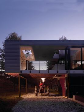 Old and new, rural and urbane, coexist comfortably.


