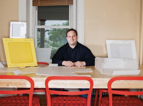 Jonas Hauptman and Seeyond Architectural Solutions combine parametric design with digital fabrication to create interior products.