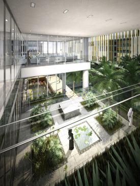 Hanging garden rendering