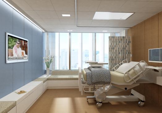 General patient room rendering