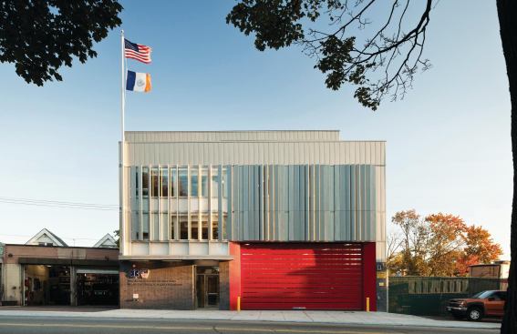 Located in the Woodlawn neighborhood of the Bronx, EMS Station 27 serves as a base for emergency-services personnel to check in before shifts, and to restock their vehicles.