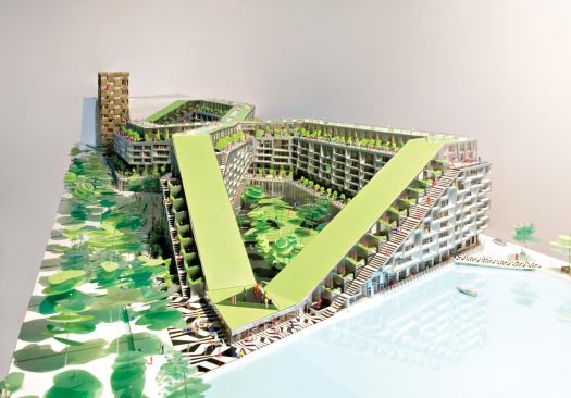 BIG's model of the project