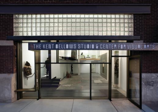 Omaha-based Randy Brown Architects converted the studio of Kent Bellows, a deceased artist, into the Kent Bellows Studio and Center for Visual Arts.