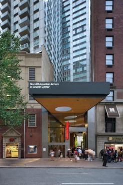 Tod Williams and Billie Tsien designed the David Rubenstein Atrium at Lincoln Center.