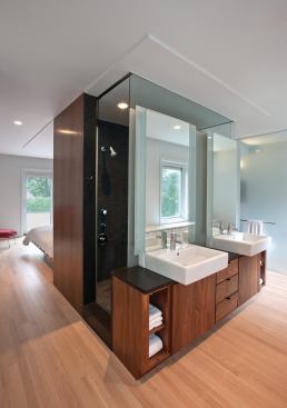 The master bedroom suite.