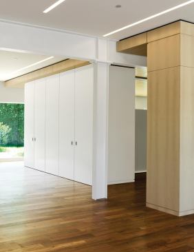 The project also features a maple pavilion.