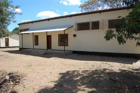 Chiutika Basic School's teachers, now properly housed, instruct 1,600 students.