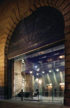 Entrance to the rail offices in the redeveloped Eastern Range, which was completed in 2009.