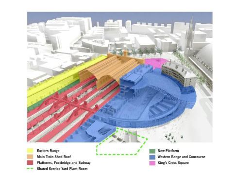 King's Cross station redevelopment master plan