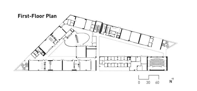 First-floor plan, Palomar College.