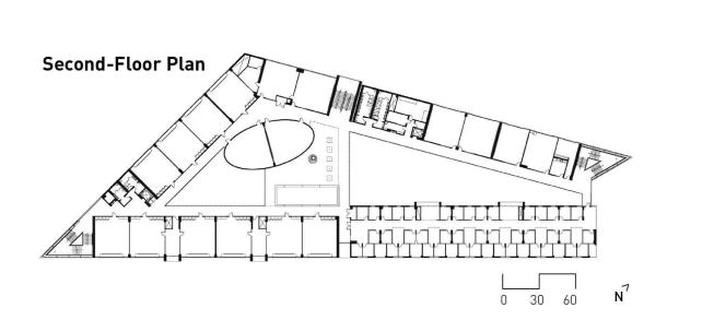 Second-floor plan, Palomar College.