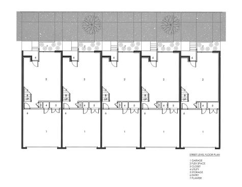 Street level plan.