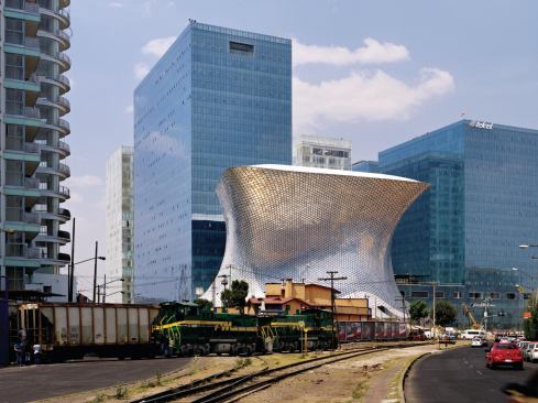 The Museo Soumaya in Mexico City, designed by FREE