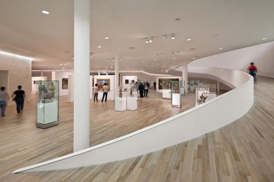 Seventh-floor galleries.