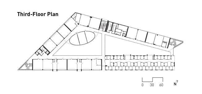 Third-floor plan, Palomar College.