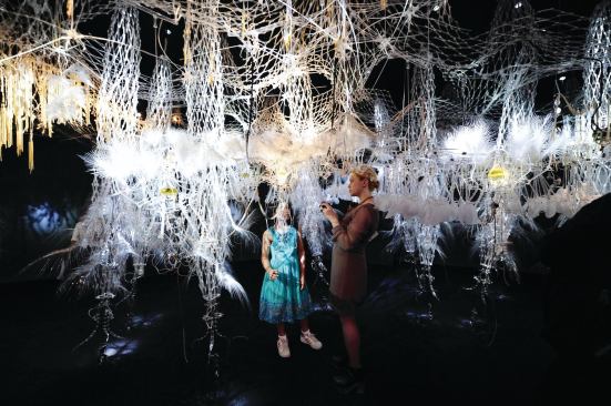 Philip Beesley's Hylozoic Ground