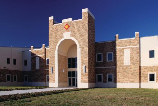 Armed Forces Reserve Center

Architect: LWPB Architecture, Norman.

Completion: 2010.

Brief: $50 million, 204,000-s.f. facility features tilt-up concrete construction and is expected to achieve LEED Gold.
