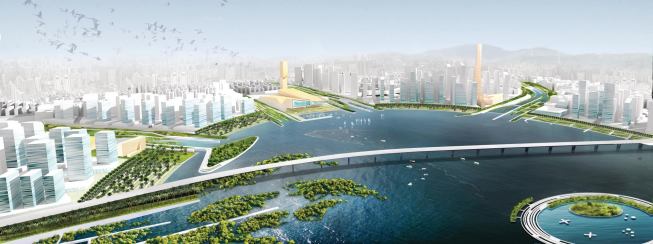 Qianhai Water City



James Corner’s firm Field Operations recently won a competition to design the Qianhai region of Shenzhen, China, a 4,500-acre area along the waterfront which has nearly 2 million residents.